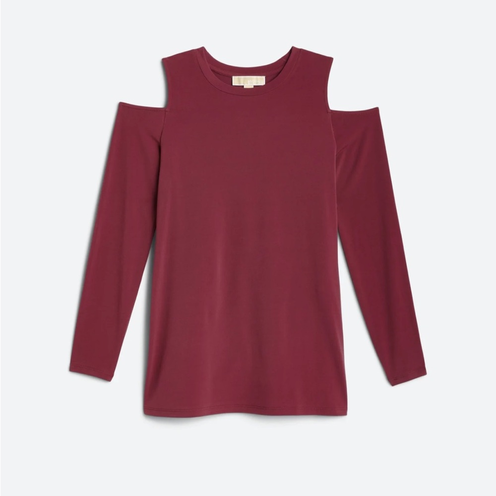 💟Host pick‼️💟 MICHAEL Michael Kors cold shoulder knit top NWT size M